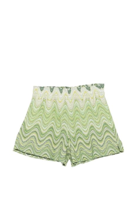 Shorts con ricamo SAINT BARTH | MEA003 MEAVE R JR01121L RACHEL SEAWAVE SOFT55